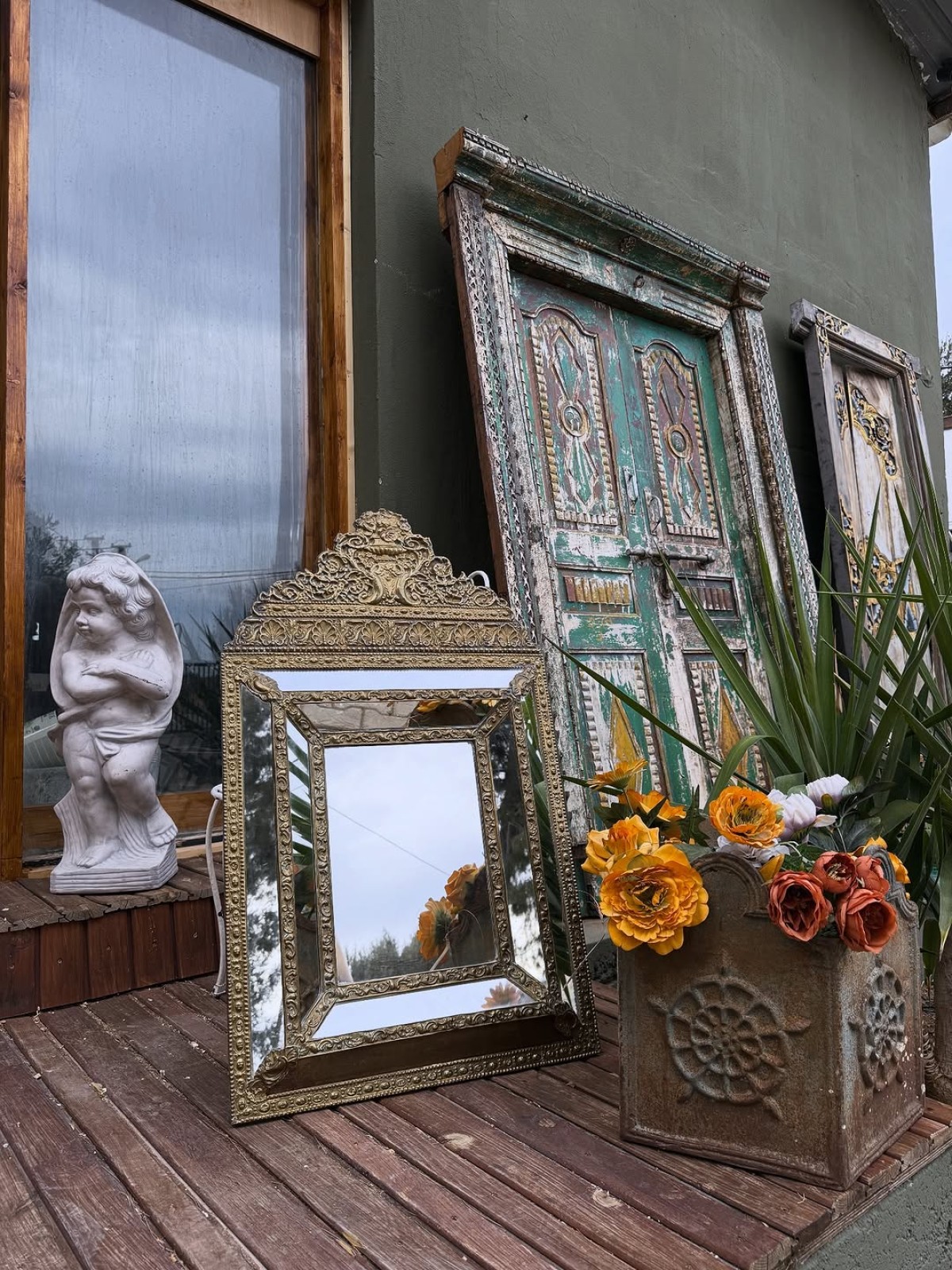 19. Yüzyıl Fransız III. Napolyon Dönemi Ayna