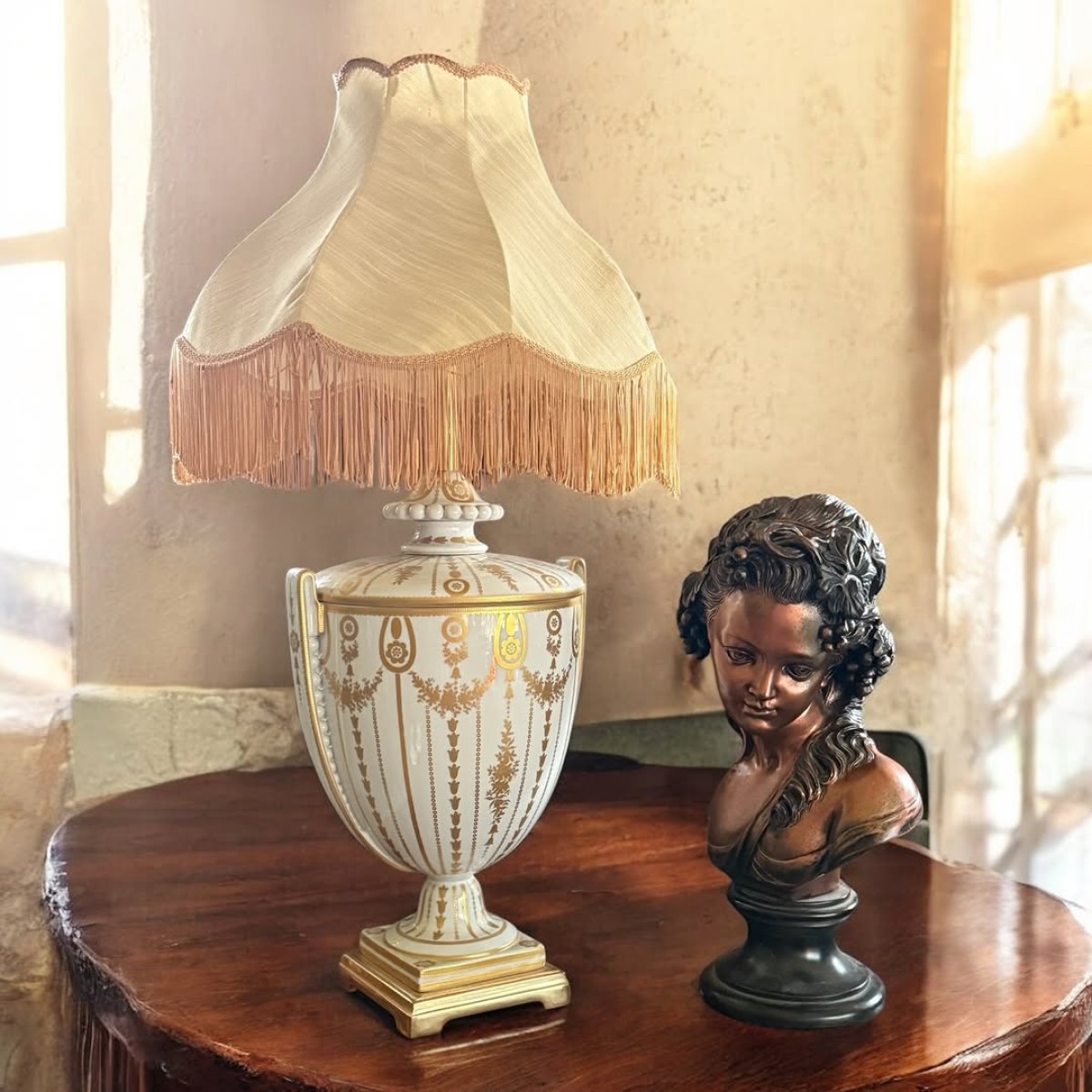 İtalyan, Mangani Porcelain abajur