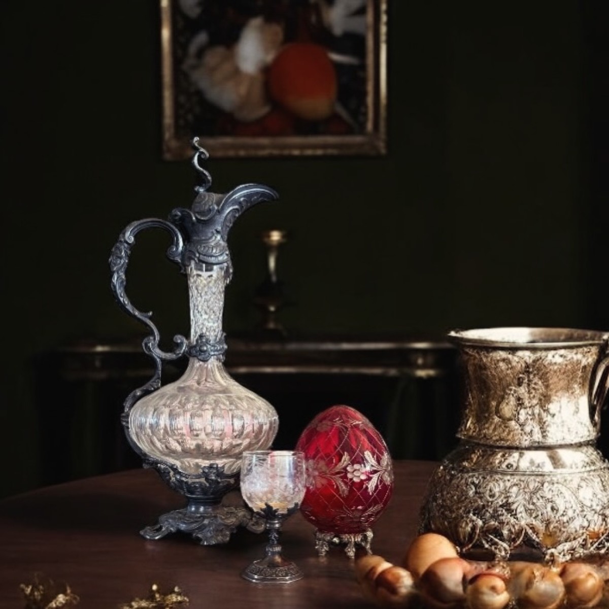 Fransız Art Nouveau Karaf