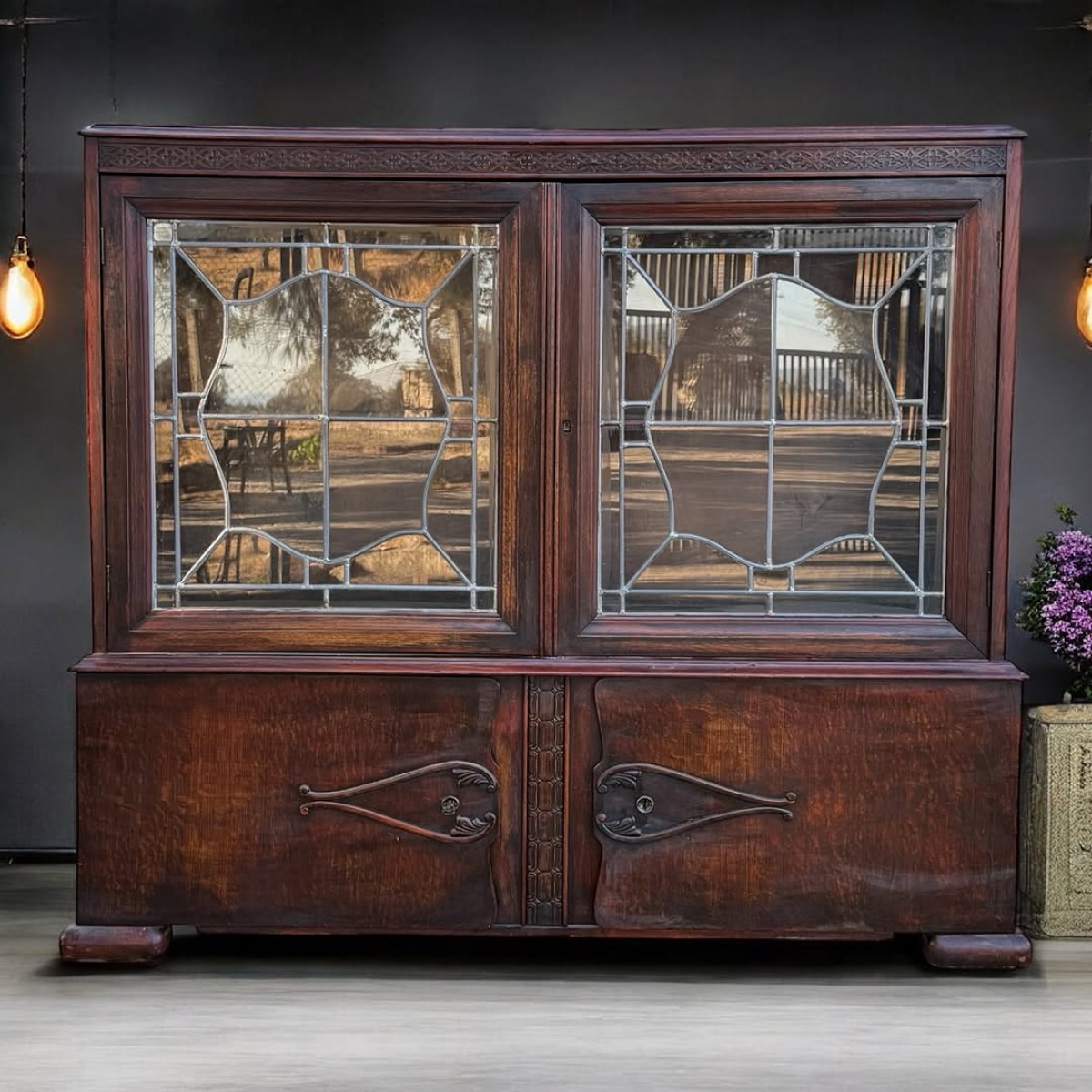 1800’lerin Sonu Victoria Dönemi Art Nouveau Kitaplık