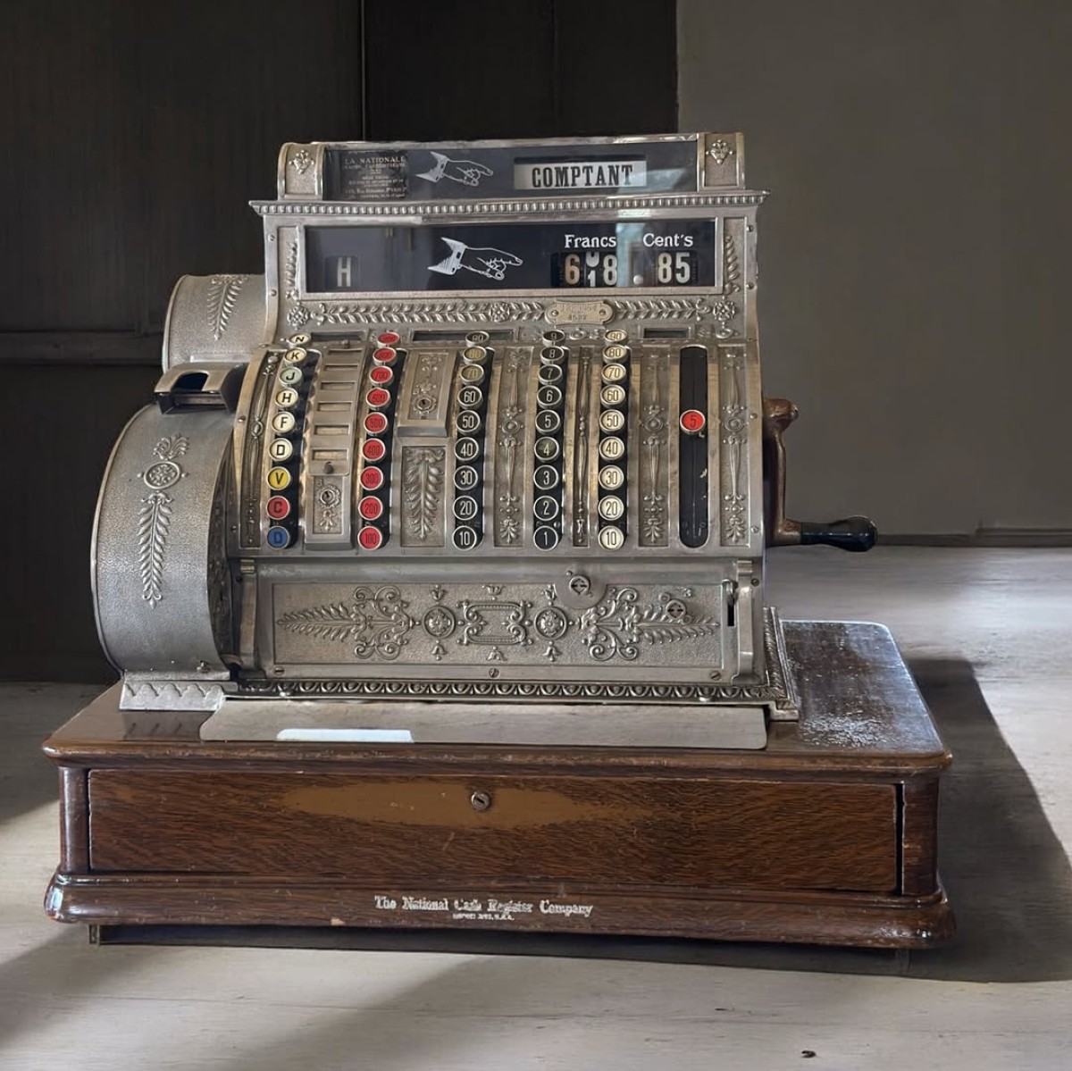 National Cash Register Antika Yazarkasa 1910