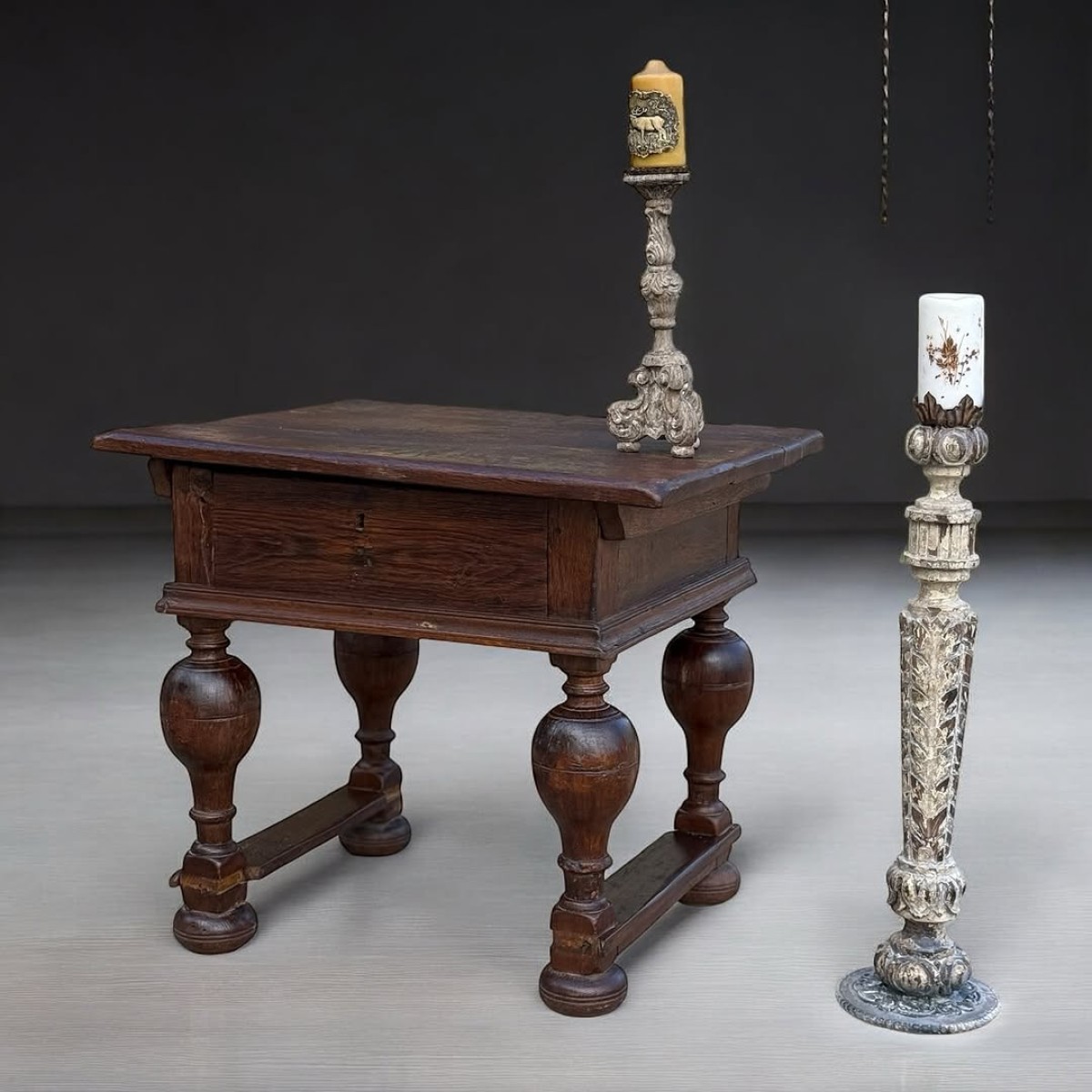 18. yüzyıl sehpa sandık