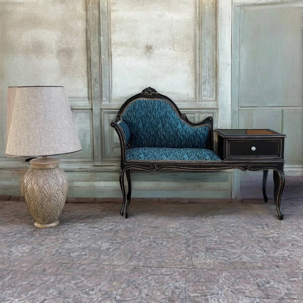 1960’lar XIV. Louis Stili Telefon Koltuğu